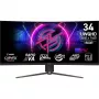 Monitorius MSI MPG 346CQRF X24, 86,4 cm (34 colių), 3440 x 1440 pikselių, UltraWide Quad HD, juodas