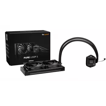 be quiet PURE LOOP 3 procesoriaus viskas viename skystinis aušintuvas 12 cm juodas 1 vnt.