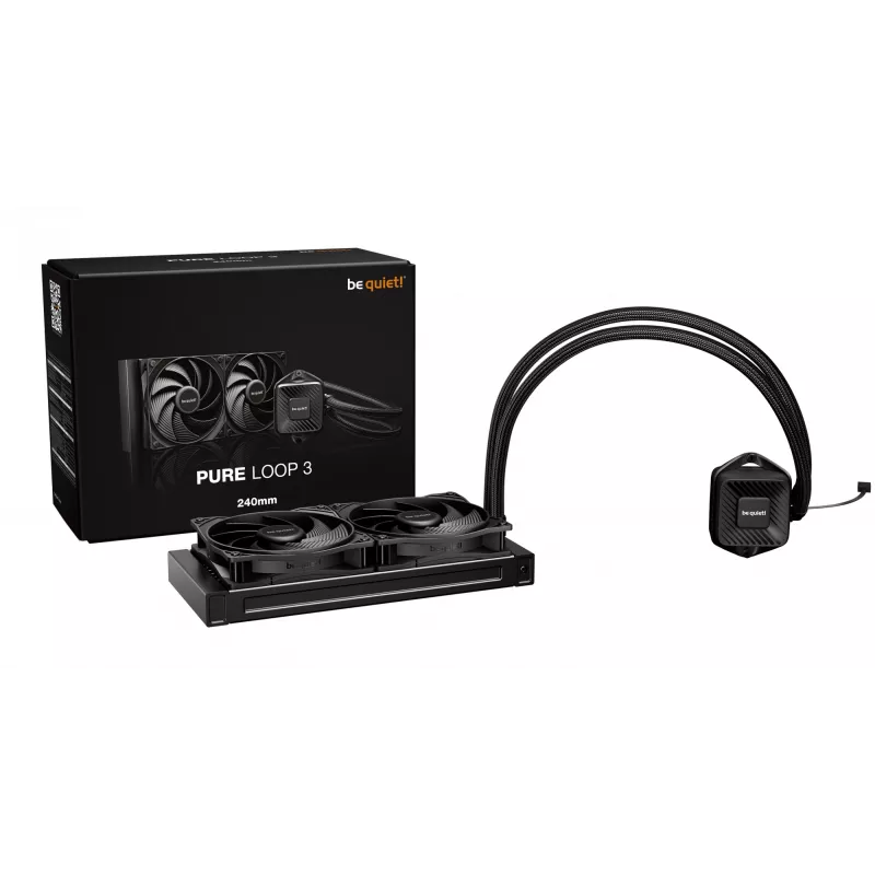 be quiet PURE LOOP 3 procesoriaus viskas viename skystinis aušintuvas 12 cm juodas 1 vnt.
