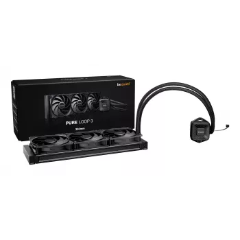 be quiet PURE LOOP 3 procesoriaus viskas viename skysto aušinimo sistema 12 cm juoda 1 vnt.