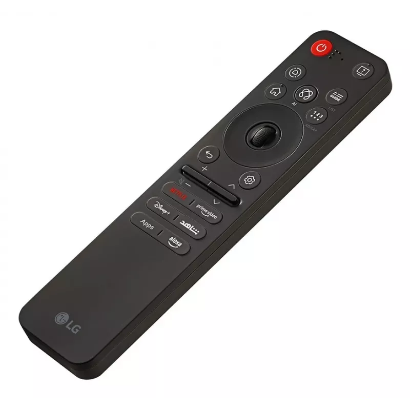 Universalus LG MR25GA nuotolinio valdymo pultas – IR belaidis TV pultas su balso atpažinimu, pelės režimu, 174×41×14 mm, 77 g