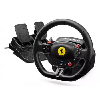 Thrustmaster T98-P FERRARI 296 GTB Juodas Vairas + Pedalai PC, PlayStation 4, PlayStation 5