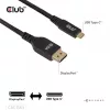 CLUB3D CAC-1563 vaizdo kabelio adapteris 2 m USB Type-C DisplayPort juodas