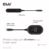 CLUB3D Wireless USB-C į HDMI AV siųstuvas-imtuvas, 1920 x 1080 pikseliai, juodas