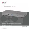 CLUB3D CSV-2563 5-1 Thunderbolt™ 5 Hub su trigubu vaizdu 5K60Hz, Thunderbolt™ Share, sertifikuotas, 180W
