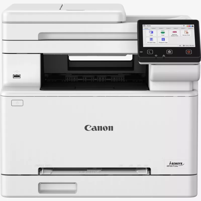 Canon i-SENSYS MF667Cdw lazerinis A4 daugiafunkcis spausdintuvas - 1200 x 1200 DPI, 25 ppm, Wi-Fi