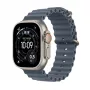 APPLE Watch Ultra 3 (2025) LTE 49mm Titanium Case su Ocean Band - Mėlyna