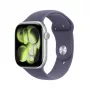 APPLE Watch Series 11 GPS 46 mm sidabrinis aliuminio korpusas su Purple Fog Sport Direction juosta M/L
