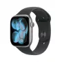 APPLE Watch Series 11 (2025) GPS 46mm Space Grey Aluminium Case su Sport Juosta M/L - Juoda