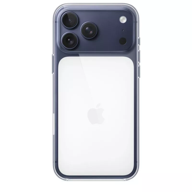 Apple Clear Case su MagSafe, iPhone 17 Pro Max, permatomas