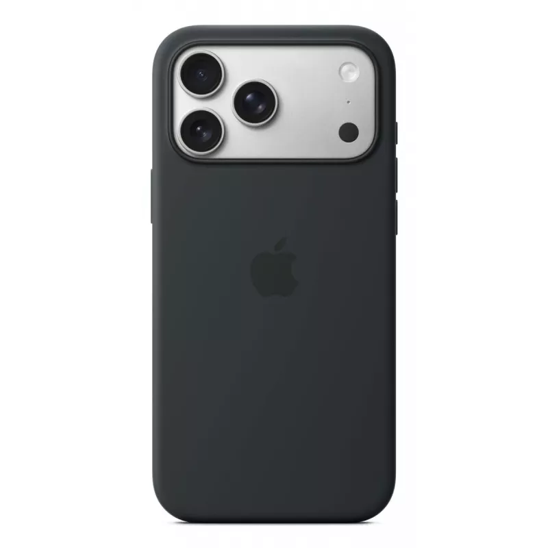 APPLE Silikoninis dėklas su MagSafe iPhone 17 Pro Max Juodas