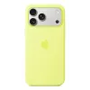 APPLE iPhone 17 Pro Max - Silikoninis Dėklas Su MagSafe - Neon Geltona