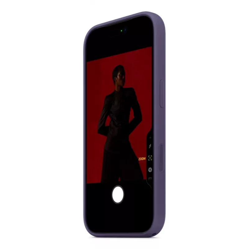 APPLE iPhone 17 Pro silikoninis dėklas su MagSafe - Purple Fog