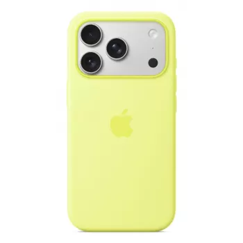 APPLE iPhone 17 Pro - Silikoninis Dėklas Su MagSafe - Neon Geltona