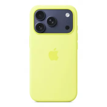 APPLE iPhone 17 Pro - Silikoninis Dėklas Su MagSafe - Neon Geltona