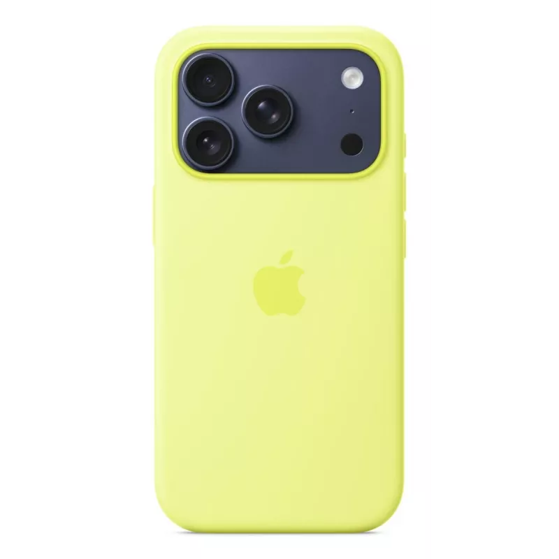 APPLE iPhone 17 Pro - Silikoninis Dėklas Su MagSafe - Neon Geltona