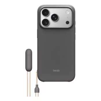 APPLE Beats iPhone 17 Pro – Dėklas su stoveliu, MagSafe ir kameros valdymu – Granito pilka