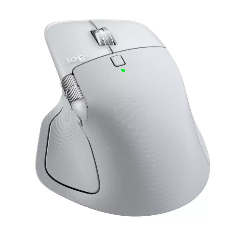 LOGITECH MX Master 4 for Mac – Belaidė pelė – Balta Sidabrinė