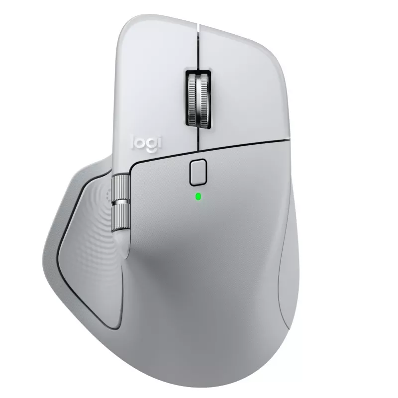 LOGITECH MX Master 4 for Mac – Belaidė pelė – Balta Sidabrinė