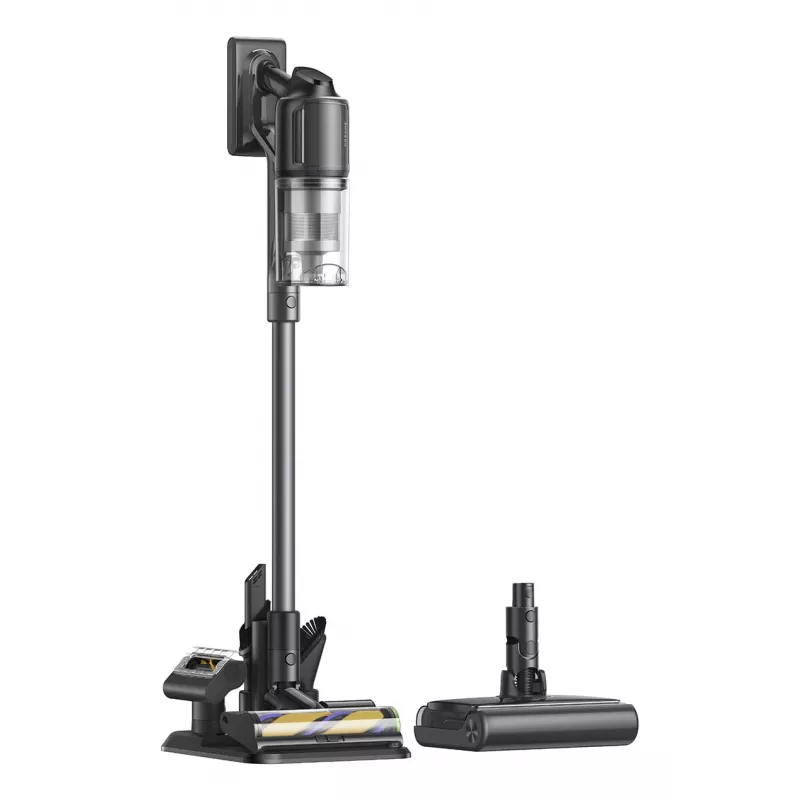 Dreame R20 Ultra AquaCycle 2-in-1 belaidis siurblys su šlapiu valymu, akumuliatorinis, sausas, HEPA, be maišelio, 0,6 l, 540 W, juodas, 2,85 Ah