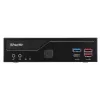 Shuttle Slim PC DH770, S1700, 2x HDMI, 2x DP, 2x 2.5G LAN, 2x COM, 8x USB, 1x 2.5 colio, 2x M.2, 24/7 nuolatinis darbas, su VESA