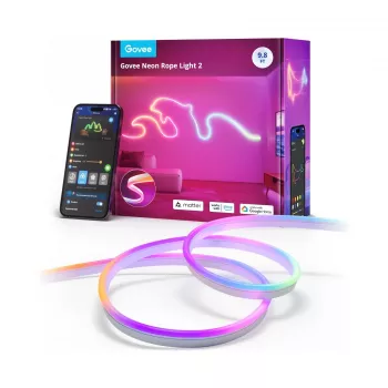 Govee Neon Rope Light 2 universali juostinė lemputė Wi-Fi/Bluetooth