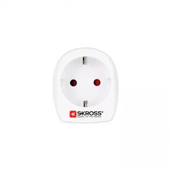 Kištukinis adapteris C tipo Europlug į Danijos K tipo lizdą Skross 1.500232-E