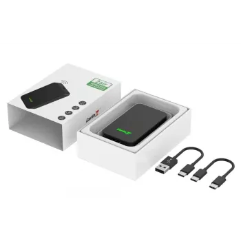 Automobilinis medijos imtuvas Carlinkit CPC200-2AIR juodas Wi-Fi 5 GHz / 2.4 GHz, Bluetooth 4.1, USB-C