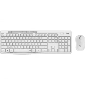 LOGITECH MK295 tylus belaidis rinkinys Off White QWERTY danų/norvegų/švedų/suomių