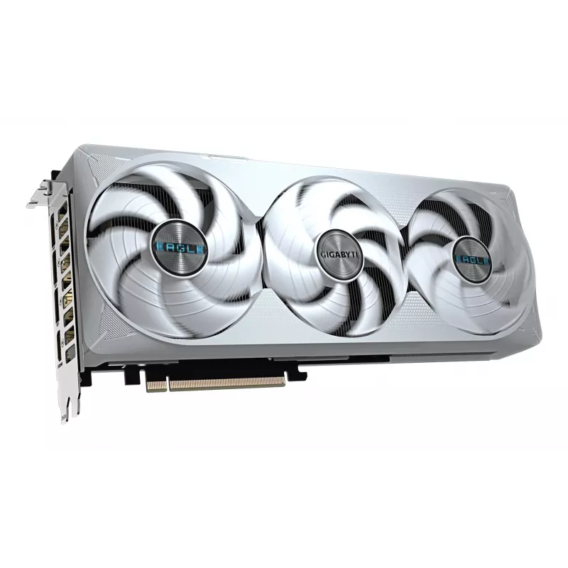 GIGABYTE GeForce RTX 5070 Ti EAGLE OC ICE SFF 16G vaizdo plokštė - 16 GB GDDR7, 256 bit, PCI-E 5.0, 2542 MHz branduolio dažnis, 3x DP 2.1a, 1x HDMI 2.1b, NVIDIA DLSS 4, GV-N507TEAGLEOC ICE-16GD