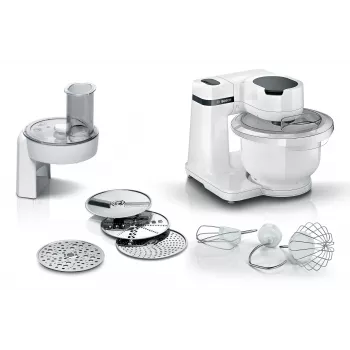 Bosch Serie 2 MUMS2AW01 virtuvinis kombainas 700 W 3,8 L Baltas