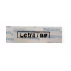 DYMO LetraTag plastikinės etiketės | 12 mm x 4 m rulonas | Juodas tekstas ant skaidraus fono | Universalios lipnios etiketės, skirtos LetraTag etikečių spausdintuvams