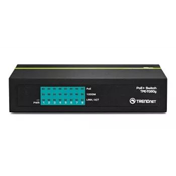 TRENDnet PoE+ Switch 8 prievadų Gigabit Greennet 8x GbE PoE+