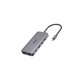 Acer 12v1 Type C Dongle sidabrinis
