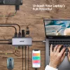 Acer 12v1 Type C Dongle sidabrinis