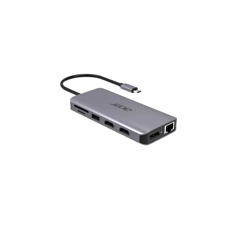 Acer 12v1 Type C Dongle sidabrinis