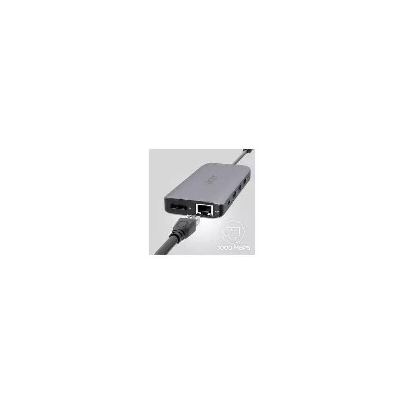 Acer 12v1 Type C Dongle sidabrinis