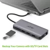 Acer 12v1 Type C Dongle sidabrinis