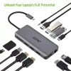 Acer 12v1 Type C Dongle sidabrinis