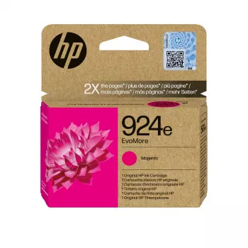 Original HP 924e EvoMore rašalo kasetė, purpurinė