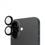 PanzerGlass ® Hoops® fotoaparato objektyvo apsauga juoda iPhone 16 | 16 Plus