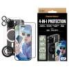 PanzerGlass® 4-in-1 apsaugos rinkinys, iPhone 16 Pro, skaidrus