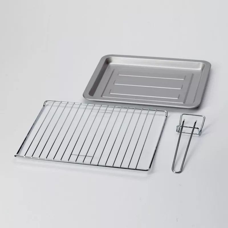 Elektrinė orkaitė Ariete 979 Design 18 L, tinka 30 cm picai, 1380 W, 3 kepimo padėtys, 60 min. laikmatis, nerūdijantis plienas, pastelinė žalia
