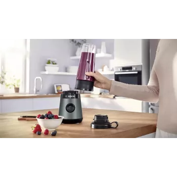 Bosch VitaPower MMB2111S blenderis stalinis 0,6 L 450 W sidabrinis