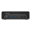 Shuttle XPC nano NE10N, Intel N 100, 1x HDMI, 1x DP, 6x USB, 1x LAN, be ventiliatoriaus, 24/7 nepertraukiamas darbas, su VESA