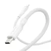 PanzerGlass empower™ by ® Racing 240W USB-C į USB-C laidas | USB 2.0 | 2 m | sidabriškai baltas