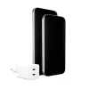 PanzerGlass empower™ by ® Turbo 45W įkroviklis su 2 x USB-C | EU kištukas | sidabriškai baltas