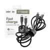 PanzerGlass empower™ by ® Racing 240W USB-C į USB-C laidas | USB 2.0 | 2M | Space Black