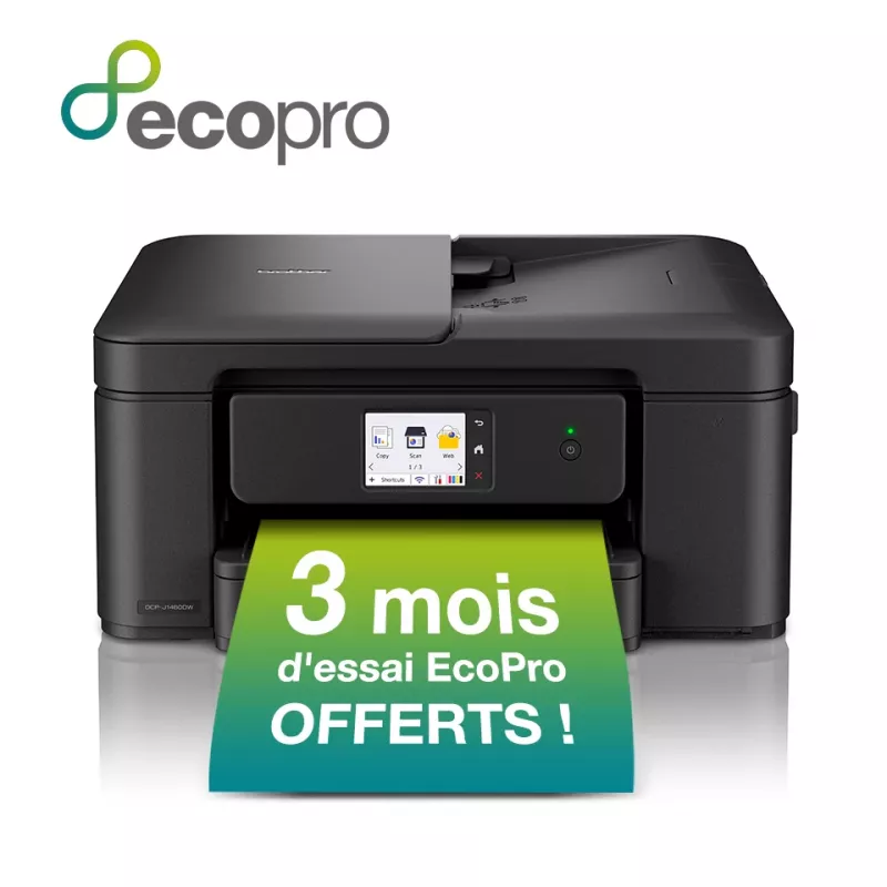 Brother 3-in-1 kompaktiškas belaidis rašalinis spausdintuvas DCP-J1460DW