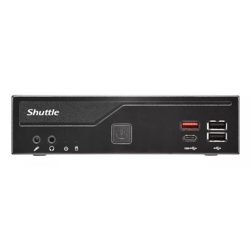 Kompiuteris Shuttle Barebone slim DH810 Intel SO-DDR5 juodas DH810 SHUTTLE